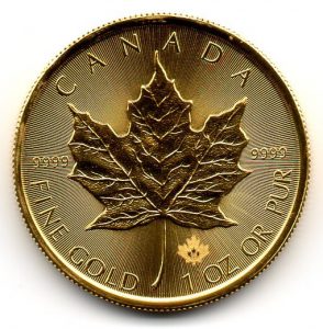 1 oz Canadian Gold Maple Leaf