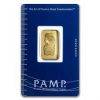 2.5g Pamp Suisse .9999 Gold Bar